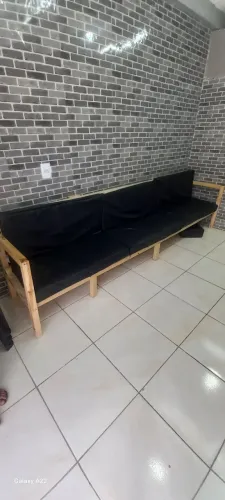 Banco de barbearia de 3 metros
