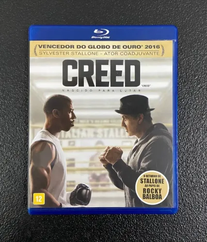 Blu Ray disc Creed - Sylvester Stallone, Michael B. Jordan - Warner Bros Filme Original