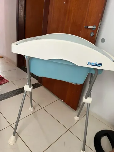 Banheira com trocador