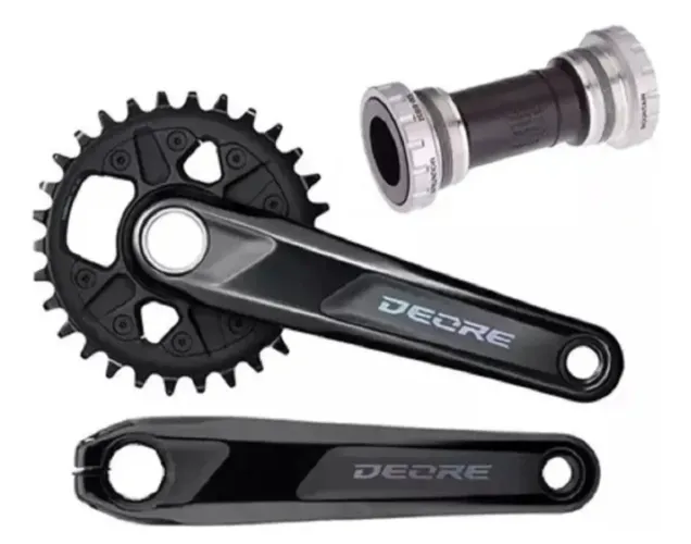 Pedivela shimano deore m6100 com coroa a sua escolha e já com o movimento 