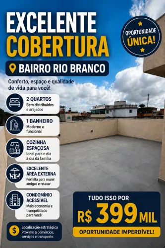 Excelente Cobertura Rio Branco 