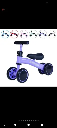 Vendo uma bicicleta de 4 rodas ,um tapete musical, tapete educativo