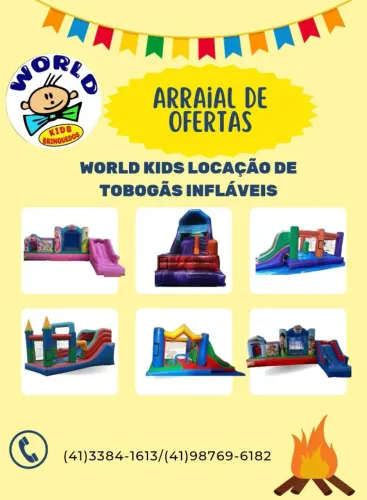 Locação de Tobogãs Infláveis