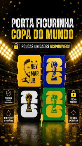 Case Figurinhas Copa 2026 