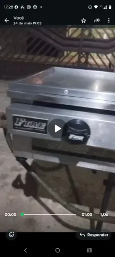 Chapa profissional fire