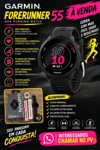 RELOGIO GARMIN 55