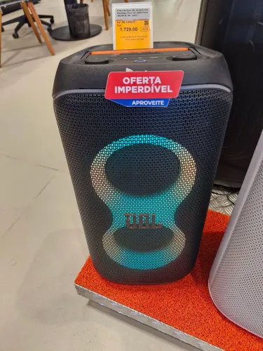 JBL PARTYBOX BRANCA E PRETA 160W