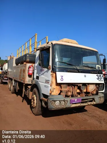 Mercedes-Benz Atego 2730/48 6X4 2017/2018 Vamos Seminovos Ribeirão Preto