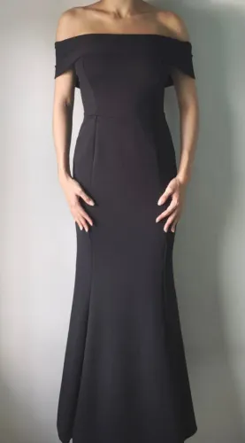 Vestido de Festa Longo Preto *USADO*