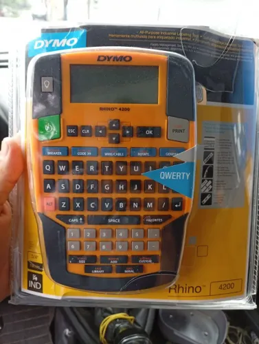 Rotulador Industrial DYMO Rhino 4200 ? Novo na Caixa!