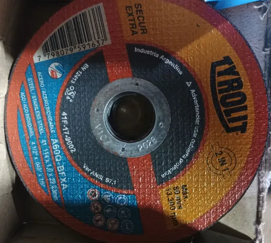Disco de corte e Disco de desbaste