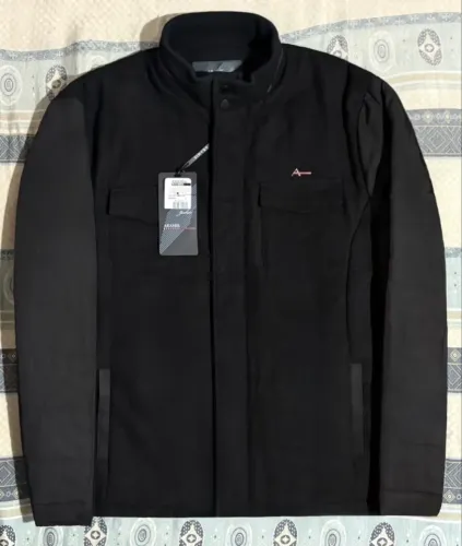 Jaqueta ARAMIS de Lã, NOVA. Cor Preto.