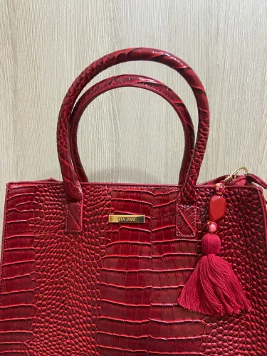 Bolsa Croco Via Uno