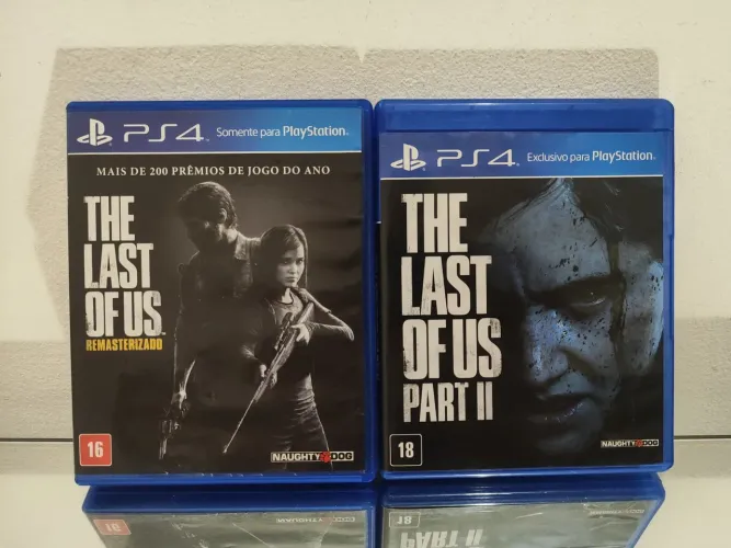 Combo The Last Of Us 1 e 2 PS4