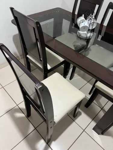 Mesa 6 cadeiras