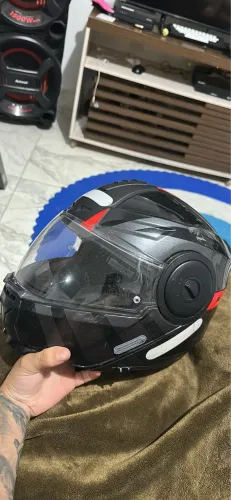 Capacete ls2 scope 8/10 detalhes de uso 
