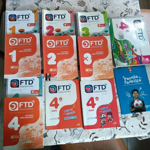 Livro do FTD E POLIEDRO DO 1 °AO 6°ANO.