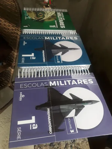 Livros para pre militar somos educaçao