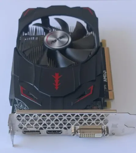 RX 550 4GB Afox - Com caixa e nota fiscal - Caxias do Sul- Perfeita