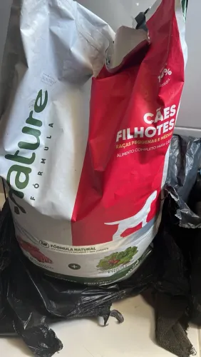 Vendo ração 14kg nature