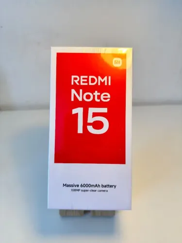 Celular Xiaomi Redmi Note 15 Dual Sim 256GB/8GB RAM 6.77" 108MP/20MP Preto (Lacrado)