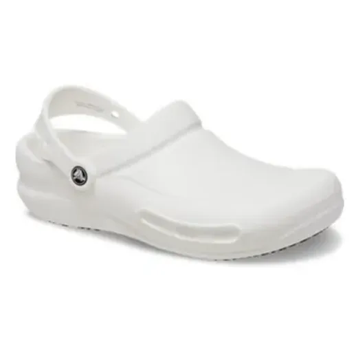 Crocs branco fechado enfermagem