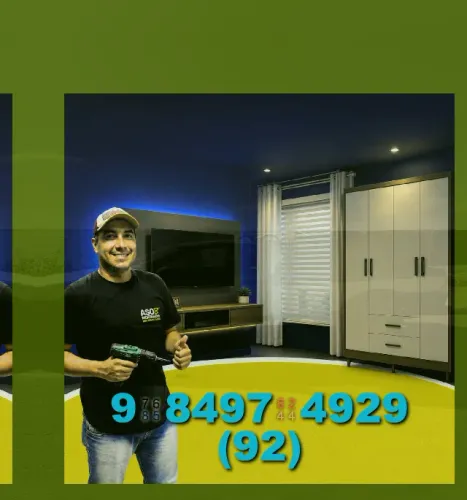 Montador de Móveis )_Casa Nova~!)=/ Parque 10 }$ Centro!¨| Mobi/t/udo seguro para você!