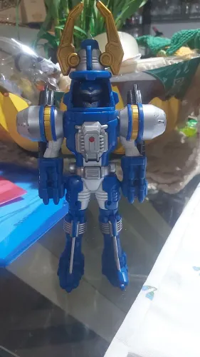 Power Rangers Operation Overdrive Blue Turbo Drill