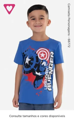 Camiseta personagem
