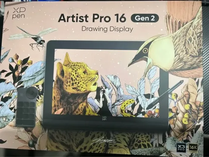 XP-PEN Artist Pro 16 Gen 2 - Mesa Digitalizadora com Tela 2K