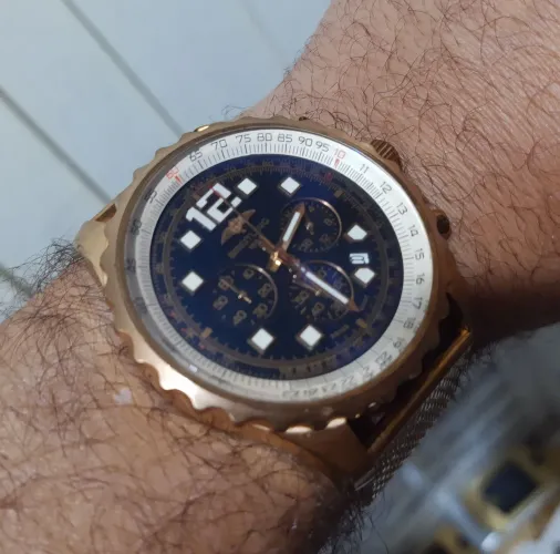 Relógio breitling conografo TOP RARÍSSIMO só quem conhece 