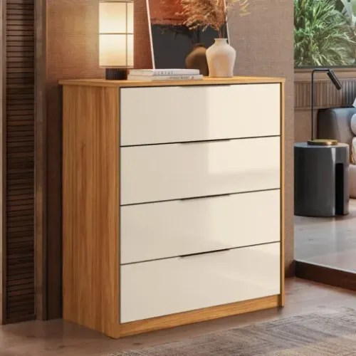 Cômoda 4 Gavetas Alia - Entrega Rápida 