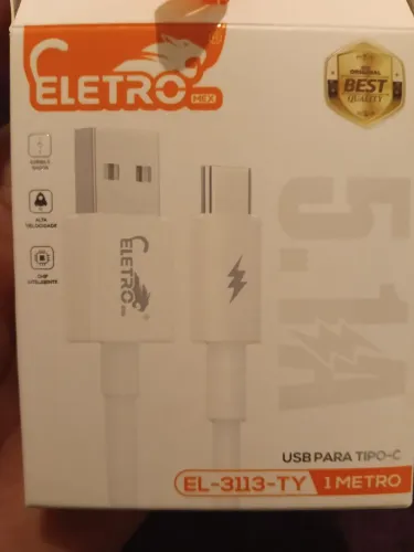 Cabo USB tipo C