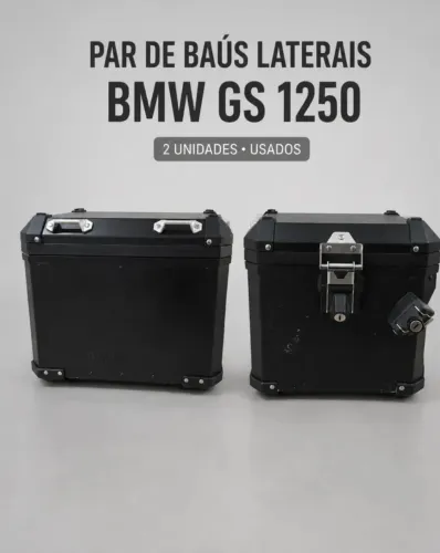 Par de Baús laterais - BMW GS 1250