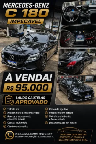 Mercedes-Benz C-180 1.6 Turbo 16v/flex 16V Aut. 2016