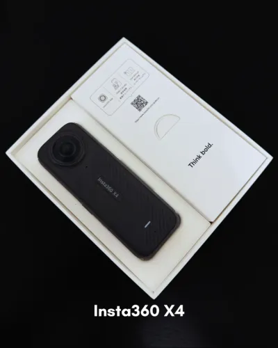 Insta360 X4 + Cartão 128GB + Acessórios | Pouco Uso