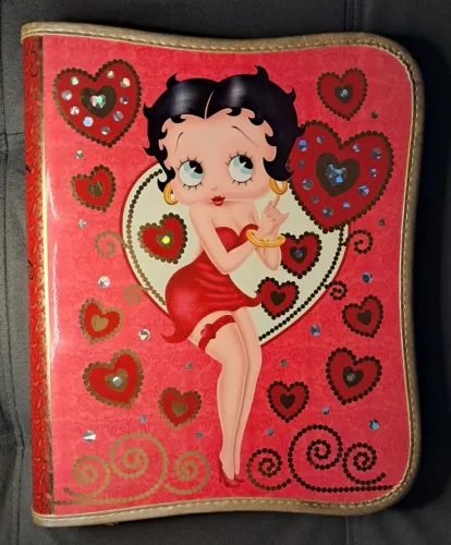 Fichário Betty Boop universitário (unidade)