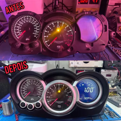 Painéis Motocicletas, Consertos, Reparos, Personalização, Restauração, 1º do Brasil
