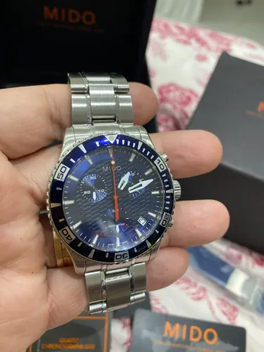 Relógio Mido Ocean Star Cronógrafo (+ pulseira extra)
