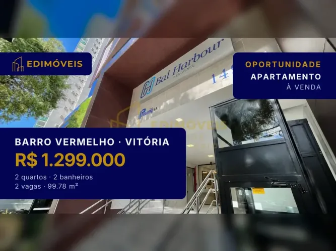 Oportunidade no Barro Vermelho: Apartamento 2 suítes em localização privilegiada