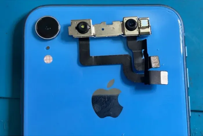 Cameras traseira e frontal do Iphone XR