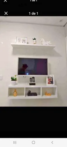 Nincho com prateleira para tv