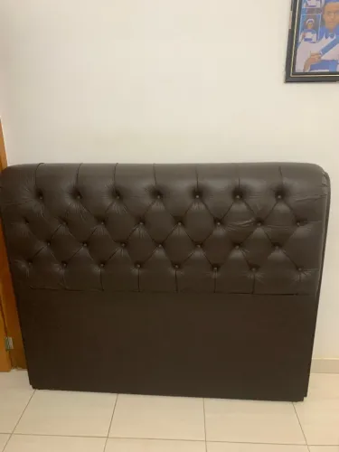 Cabeceira cama Queen, estofada