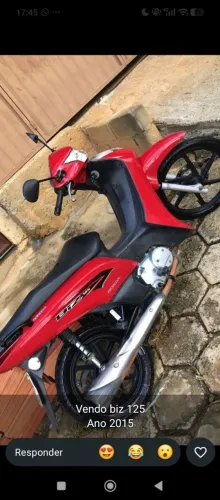 Vendo Honda biz 125 completa