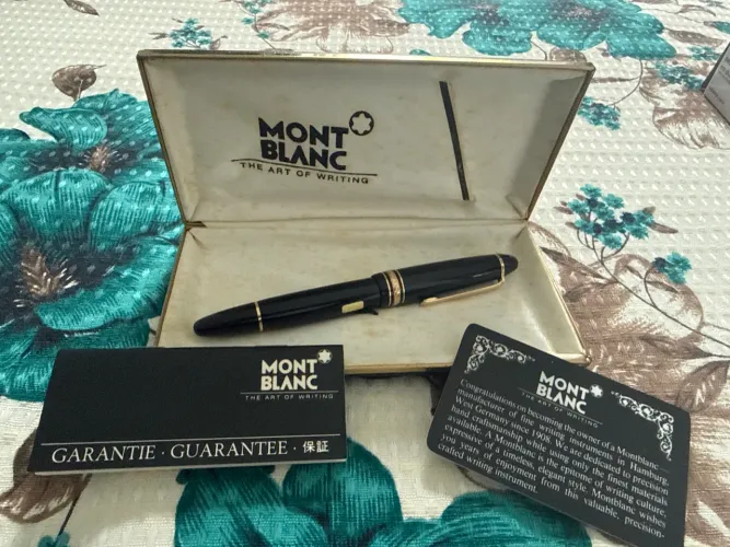 Caneta Tinteiro Montblanc Meisterstück 146 LeGrand - Completa (Pena Ouro 14k)