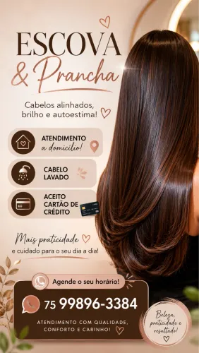 Escova a domicílio 