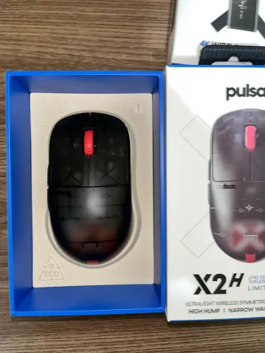 Pulsar X2H Mini Superclear Preto + Dongle 4K Original | Estado Excelente