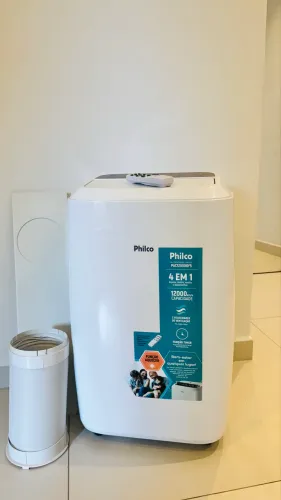Ar-Condicionado Portátil Philco 12.000 BTUs Quente e Frio ? Pouco Uso