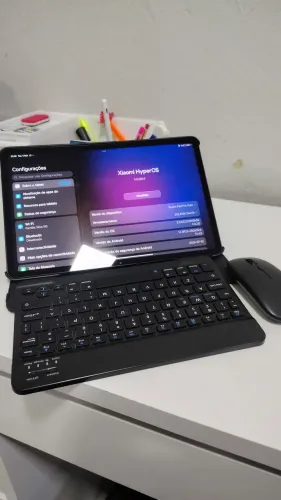 Redmi Pad Pro 256GB (Estado de Zero) + Kit Completo (Teclado, Mouse e Capa) + NF