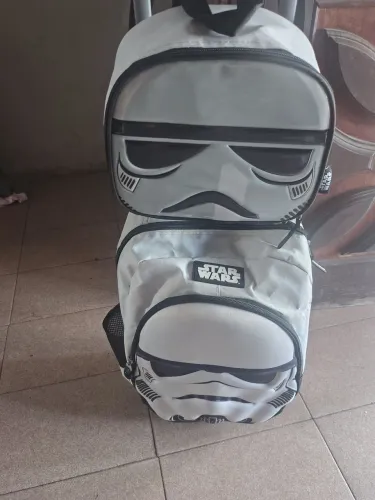 Mochila e lancheira do star Wars 